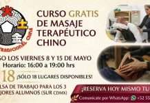 CES Wushu abre curso gratuito de Masaje Terapéutico Chino con oportunidad laboral CES Wushu abre curso gratuito de Masaje Terapéutico Chino con oportunidad laboral