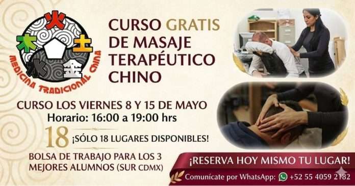 CES Wushu abre curso gratuito de Masaje Terapéutico Chino con oportunidad laboral