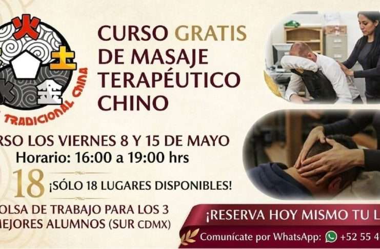 CES Wushu abre curso gratuito de Masaje Terapéutico Chino con oportunidad laboral CES Wushu abre curso gratuito de Masaje Terapéutico Chino con oportunidad laboral