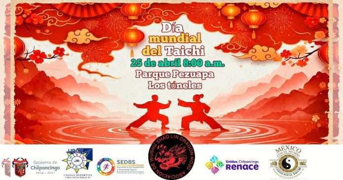 Clase masiva de Taichi por el Día Mundial del Taichi 2026 en Chilpancingo, Guerrero
