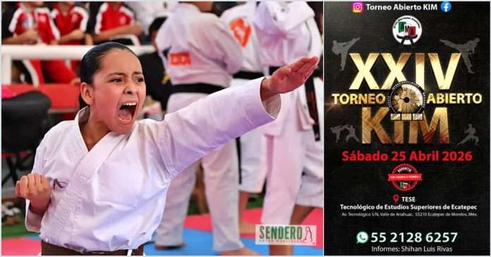Cuenta regresiva para el XXIV Torneo Abierto KIM 2026, puntualidad y adrenalina pura en Ecatepec