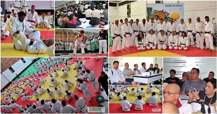 Entrenadores de la Federación Mexicana de Judo en el XVI Congreso Nacional 2026 en el COM