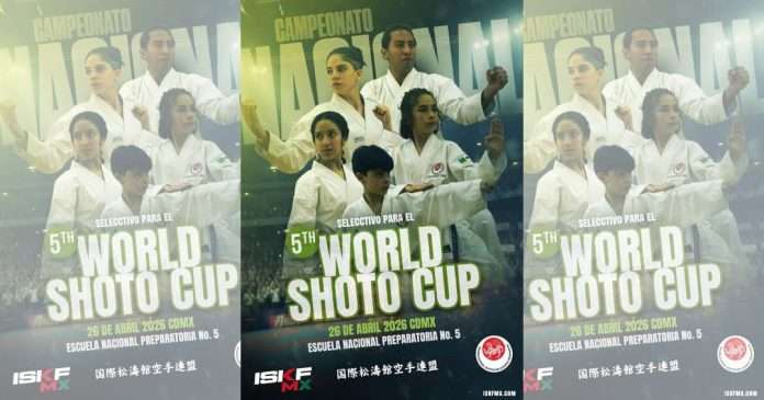 Este fin de semana Campeonato Nacional ISKF MX 2026 rumbo a la 5th World Shoto Cup