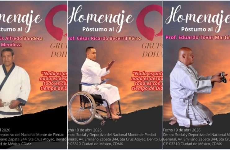 Grupo Dohai rendirá homenaje póstumo a tres pilares marciales Homenaje póstumo del Grupo Dohai a maestros de artes marciales