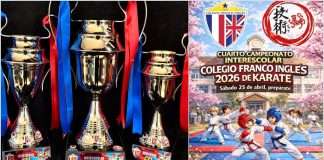 Revelan la premiación del IV Campeonato Interescolar Colegio Franco Inglés de Karate 2026 Revelan la premiación del IV Campeonato Interescolar Colegio Franco Inglés de Karate 2026