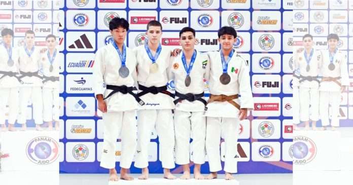 Selección Mexicana de Judo con medallas en el Panamericano de Cadetes Guayaquil 2026