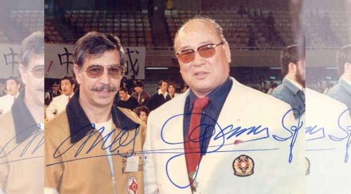 50 años del Karate-Do Kyokushin en México (1a parte) Mas Oyama con Gessi Krame y el linaje del Karate Kyokushin en México 1976-2026