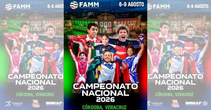 Córdoba, Ver., vibrará con la adrenalina de las Artes Marciales Mixtas del Campeonato Nacional FAMM 2026 Convocatoria oficial para el Campeonato Nacional de Artes Marciales Mixtas 2026 en Córdoba, Veracruz