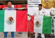El hidalguense Williams Hernández conquista plata del International Nippon Kempo Competition Moscú Williams Hernández de Lucio con medalla de plata en competencia de Nippon Kempo en Rusia
