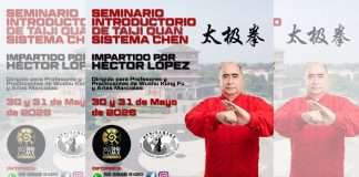 El sistema original del Taijiquan Chen llega a la CDMX con un seminario introductorio de alto nivel El Dr. Héctor López Calderón, representante de la WCTA en el Seminario de Taijiquan Estilo Chen