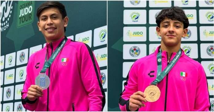 Arath Cruzalta y Manuel Terán ganadores de plata y bronce en la Copa Oceanía Cadetes 2026 en Australia