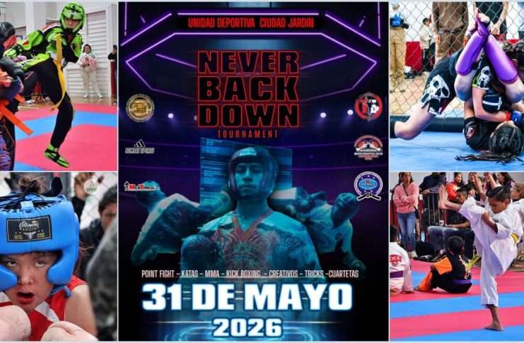 El Never Back Down Tournament 2026 entra en cuenta regresiva para su gran cita en Neza Más de 20 escuelas confirmadas para el Never Back Down Tournament 2026