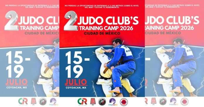 Para elevar su nivel competitivo, Judokas de México tendrán su gran oportunidad en el 2 Judo Clubs Training Camp de la CDMX Atletas preparándose para el 2.° Judo Club’s Training Camp en el Gimnasio Ajusco de la CDMX