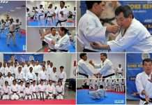 Soke Kenyu Mabuni compartió el linaje y esencia del Karate-Do Shito Ryu en la Ciudad de México Soke Kenyu Mabuni compartiendo el linaje del Karate-Do Shito Ryu en Ciudad de México