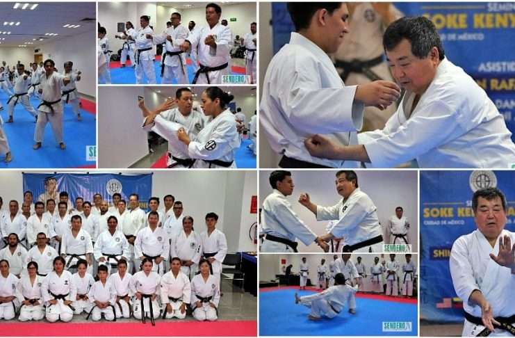 Soke Kenyu Mabuni compartió el linaje y esencia del Karate-Do Shito Ryu en la Ciudad de México Soke Kenyu Mabuni compartiendo el linaje del Karate-Do Shito Ryu en Ciudad de México