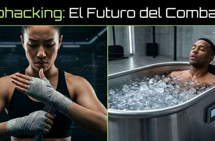 Biohacking Marcial: Cómo la ciencia moderna optimiza el rendimiento y la recuperación del practicante Peleador aplicando técnicas de biohacking y recuperación con terapia de hielo para artes marciales.