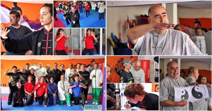 Dr. Héctor López Calderón impartiendo el Seminario Introductorio de Taijiquan Estilo Chen en la CDMX