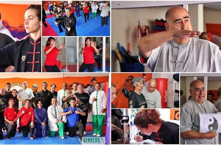 Cátedra de linaje y energía, en enriquecedor Seminario Introductorio de Taijiquan Estilo Chen en CDMX Dr. Héctor López Calderón impartiendo el Seminario Introductorio de Taijiquan Estilo Chen en la CDMX