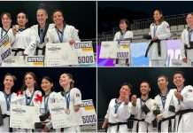 ¡Cosecha de medallas en Italia! México brilla con oro y tres bronces en el Grand Prix de Roma 2026 Atletas de la Selección Mexicana de Parataekwondo celebrando sus medallas en el Grand Prix de Roma 2026.