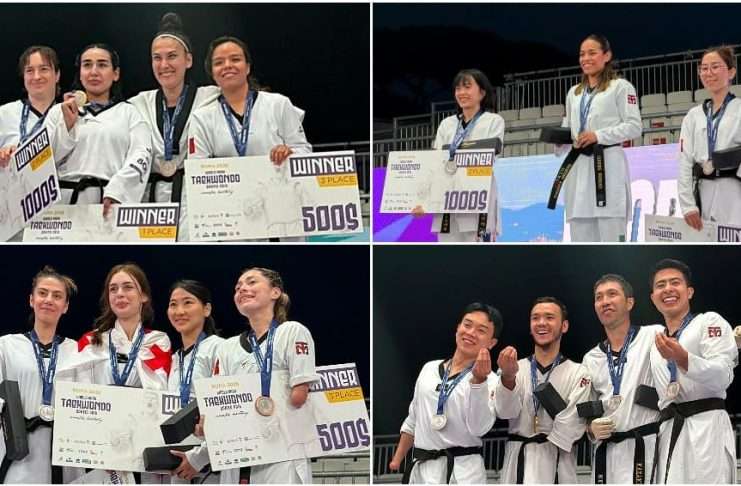 ¡Cosecha de medallas en Italia! México brilla con oro y tres bronces en el Grand Prix de Roma 2026 Atletas de la Selección Mexicana de Parataekwondo celebrando sus medallas en el Grand Prix de Roma 2026.