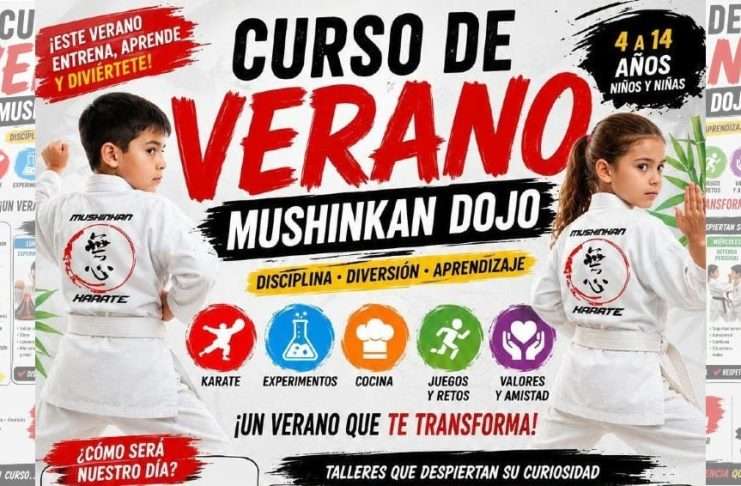 Cursos de verano: Mushinkan Dojo Ajusco presenta un programa integral de Karate, ciencia y cocina para niños El programa de Karate Mushinkan JKA en el sur de la CDMX combina disciplina marcial con talleres de cocina y ciencia.