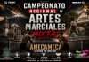 El próximo fin de semana será Campeonato Regional de Artes Marciales Mixtas Amecameca El Estado de México recibirá a los mejores peleadores de la zona centro en busca del boleto internacional.