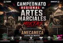 El próximo fin de semana será Campeonato Regional de Artes Marciales Mixtas Amecameca El Estado de México recibirá a los mejores peleadores de la zona centro en busca del boleto internacional.
