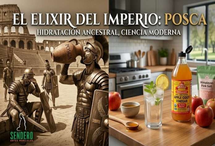 El secreto de los gladiadores Qué era la Posca y cómo se hidrataban los guerreros antiguos Representación histórica de la Posca, la bebida de hidratación de los gladiadores y legionarios romanos.