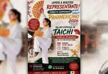 Elegancia marcial con causa en Taller Especial de Taichí con abanico estilo Yang en la CDMX Póster oficial del Taller Especial de Taichí con abanico estilo Yang impartido por la seleccionada nacional Elizabeth García.