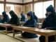 Examen oficial Ninja en Japón con 131 aspirantes que buscan certificarse en la cuna del Kōka-ryū Aspirantes realizan el examen escrito de certificación oficial de la tradición Ninja Kōka-ryū en Japón.