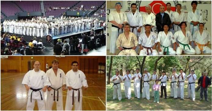 Historia del Karate Kyokushin en México_Parte 3_Resiliencia y la última voluntad del Shihan Gessi Krame Fotografía conmemorativa e histórica del Shihan Gessi Krame, pilar del Karate Kyokushin en México.