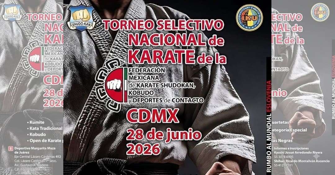 Jueces listos y registros abiertos para el Torneo Nacional de Karate IKU 2026