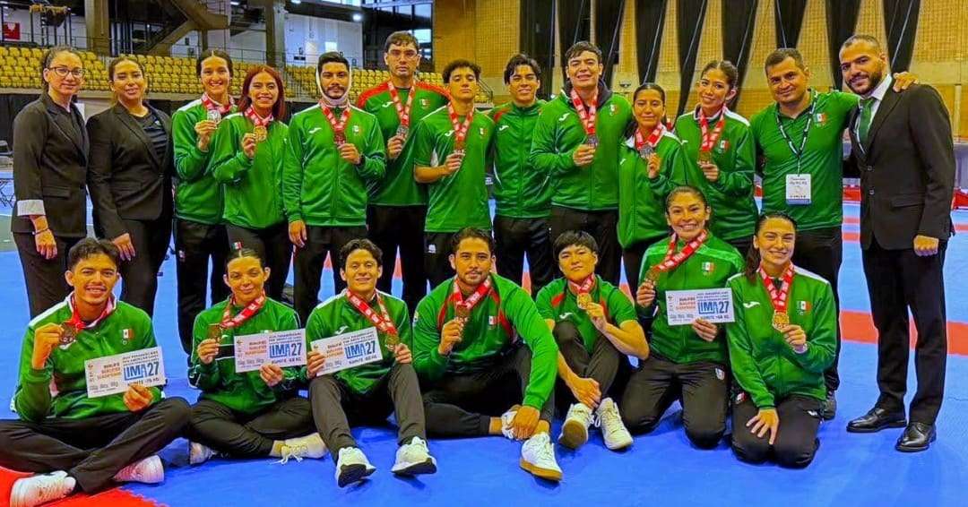 Selección Mexicana de Karate campeona en la Copa Norteamérica 2026 en Montreal, Canadá.