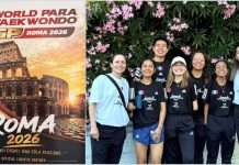 ¡Misión Roma! La Selección Mexicana de Parataekwondo ya entrena en Italia rumbo al Grand Prix Mundial 2026 Integrantes de la Selección Mexicana de Parataekwondo entrenando en Italia previo al Grand Prix de Roma.