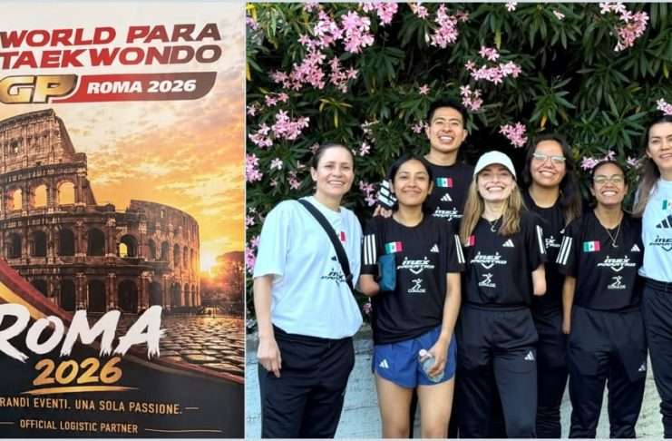 ¡Misión Roma! La Selección Mexicana de Parataekwondo ya entrena en Italia rumbo al Grand Prix Mundial 2026 Integrantes de la Selección Mexicana de Parataekwondo entrenando en Italia previo al Grand Prix de Roma.