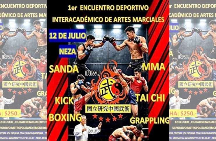 Neza unifica todos los estilos en el 1er Encuentro Deportivo Interacadémico de Artes Marciales Convocatoria oficial para el 1er Encuentro Deportivo Interacadémico de Artes Marciales en Ciudad Nezahualcóyotl.