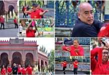 Rumbo al Curso Internacional estilo Chen: La escuela Chenshi Taijiquan prepara seminarios intensivos en la CDMX Clase de la escuela Chenshi Taijiquan de México junto al Kiosko Morisco en la Alameda de Santa María La Ribera.