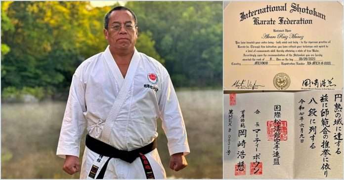 Un logro histórico para México y Latinoamérica: Shihan Álvaro Ruiz Muñoz consolida más de 40 años de trayectoria ininterrumpida.