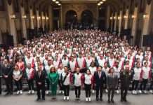Abanderan a la Delegación Mexicana para los Centroamericanos Santo Domingo 2026 Delegación Mexicana que acudirá a los Juegos Centroamericanos y del Caribe Santo Domingo 2026.