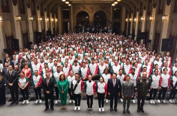 Abanderan a la Delegación Mexicana para los Centroamericanos Santo Domingo 2026 Delegación Mexicana que acudirá a los Juegos Centroamericanos y del Caribe Santo Domingo 2026.