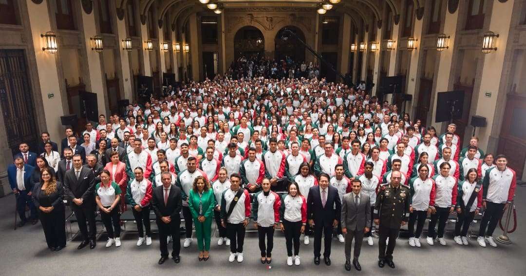 Delegación Mexicana que acudirá a los Juegos Centroamericanos y del Caribe Santo Domingo 2026.