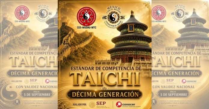 Anuncian fecha de inicio para la 10 Generación del Estándar de Competencia de Taichi SEP-CONOCER La 10.ª Generación del Estándar de Competencia de Taichi (EC1515) iniciará actividades con respaldo oficial de la SEP y CONOCER.