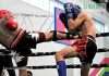 El Kickboxing asegura tres disciplinas oficiales para los Juegos Europeos Estambul 2027 Peleadores de Kickboxing en intercambio de Full Contact sobre el ring durante un torneo oficial de la WAKO México. Archivo Sendero Artes Marciales.