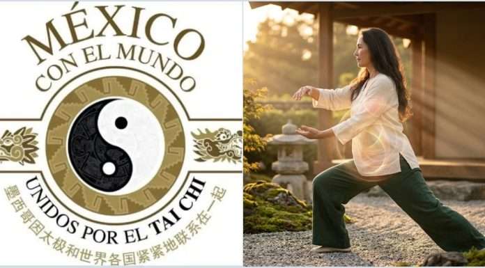 El misterio del “San Jiao” y el Qigong protagonizarán la sesión de “Taichi por tu Salud” Postura de Qigong para la regulación de la energía interna Qi y el equilibrio del San Jiao.