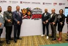 Hidalgo recibirá la Gimnasiada Nacional 2026 con intensa actividad de Taekwondo, Karate y Judo escolar Presentación oficial de la Gimnasiada Nacional en el estado de Hidalgo con autoridades deportivas.
