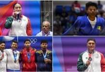 Judo mexicano conquista cuatro medallas, tres de plata y un bronce, en Santo Domingo 2026 Selección mexicana de Judo celebrando sus cuatro medallas en Santo Domingo 2026.