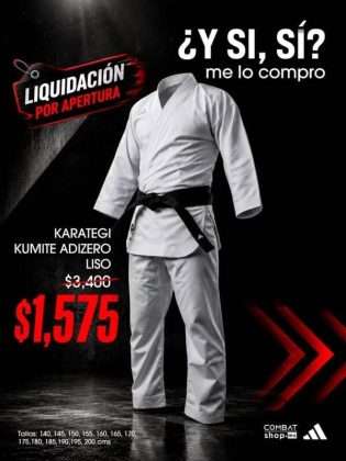 Karategui Kumite Adizero Liso