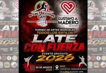 La GAM será sede del Torneo de Artes Marciales “Late con Fuerza 2026” El Deportivo Margarita Maza de Juárez albergará el Torneo de Artes Marciales "Late con Fuerza 2026" en la GAM.