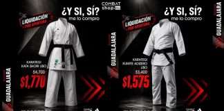 ¡Liquidación por Apertura! Adidas Combat Shop Guadalajara remata karateguis de élite para Kata y Kumite ¡Liquidación por Apertura! Adidas Combat Shop Guadalajara remata karateguis de élite para Kata y Kumite