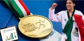 Medallistas de los Centroamericanos Santo Domingo 2026 recibirán estímulos económicos Medalla de oro sobre el tatami representando los estímulos económicos de la CONADE.